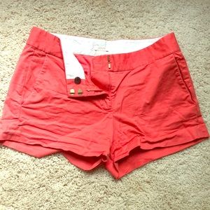 J.Crew shorts in Coral